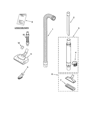 Hose and attachment