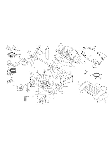 Console base/motor hood