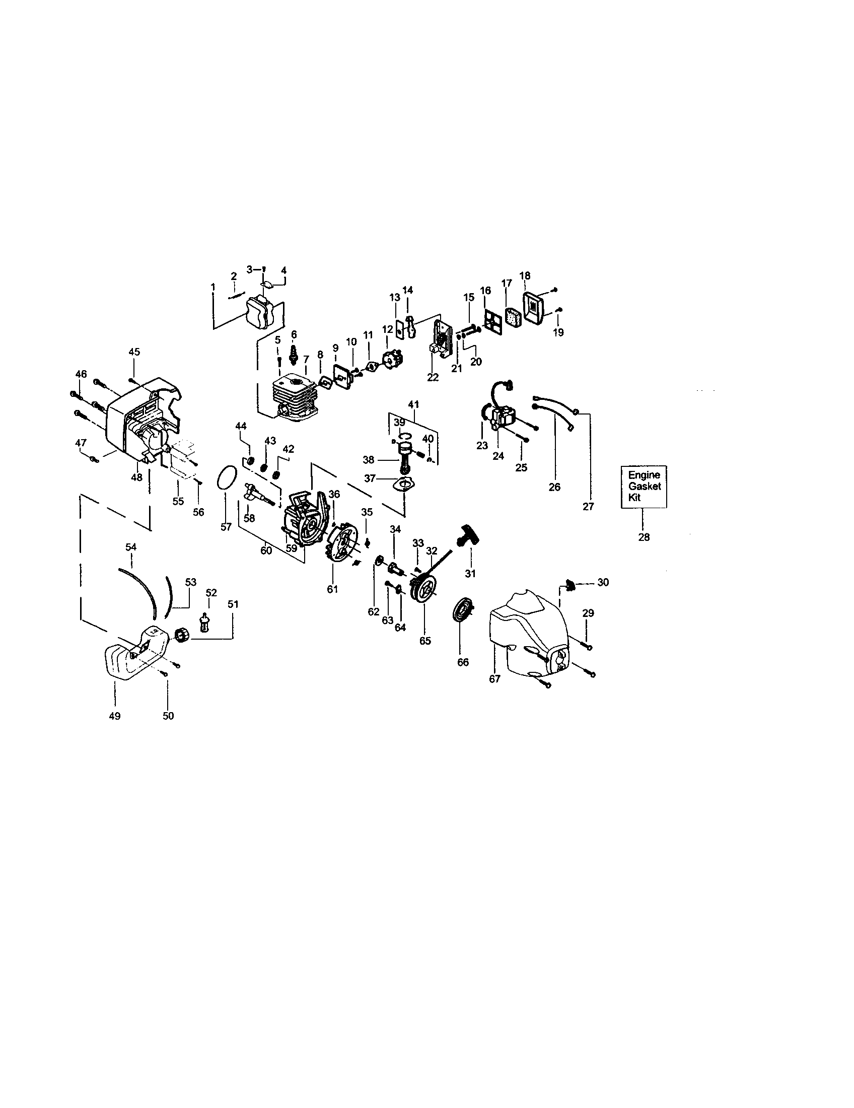 Crankcase/crankshaft