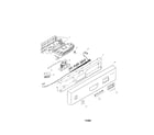 Bosch SHU4302UC/06 (FD 7705-7912) fascia panel diagram