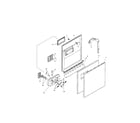 Bosch SHU3036UC/11 (FD 8002-8003) door assembly diagram