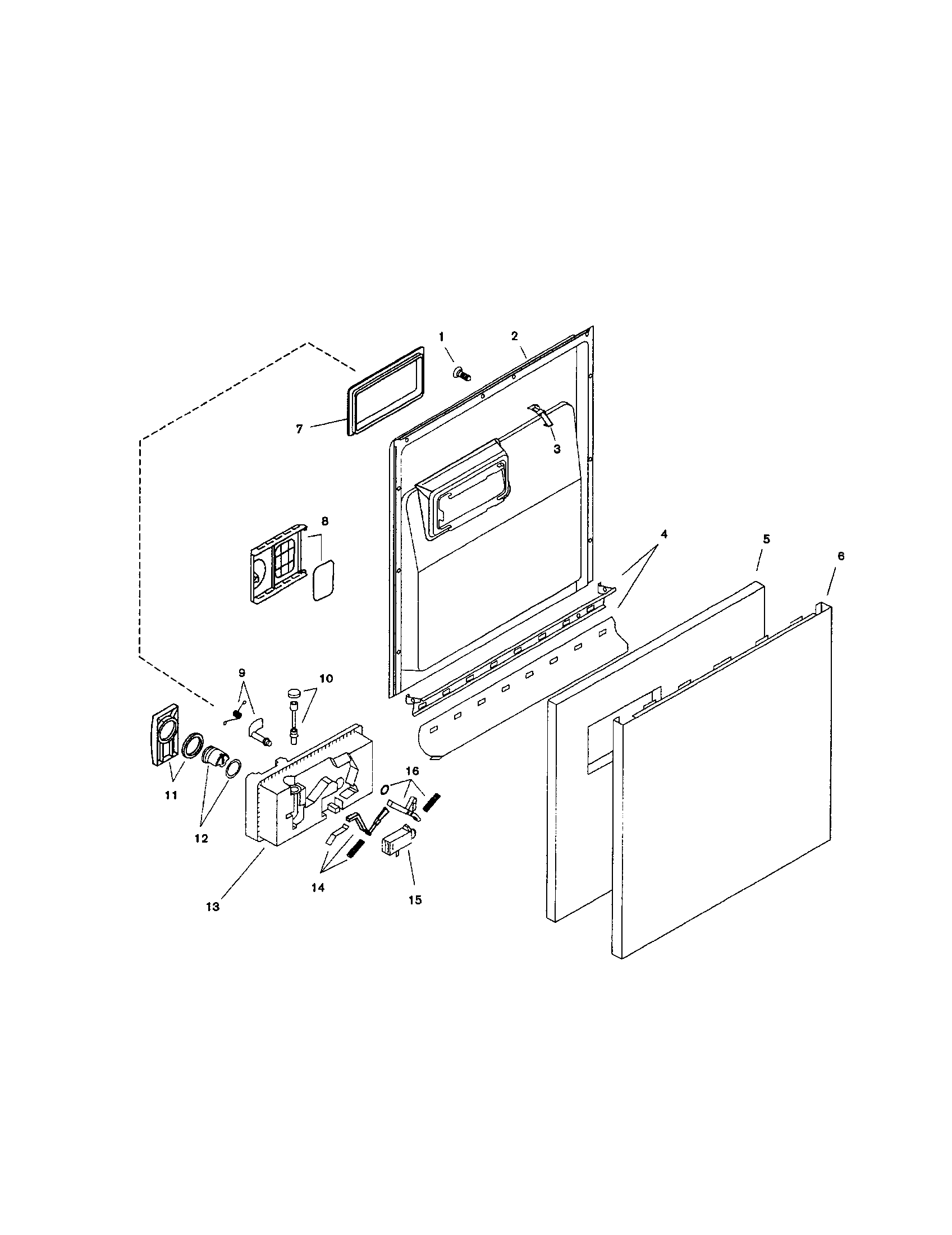 Door assemblies