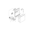 Bosch SHU3032UC/11 (FD 8002-8003) door assembly diagram