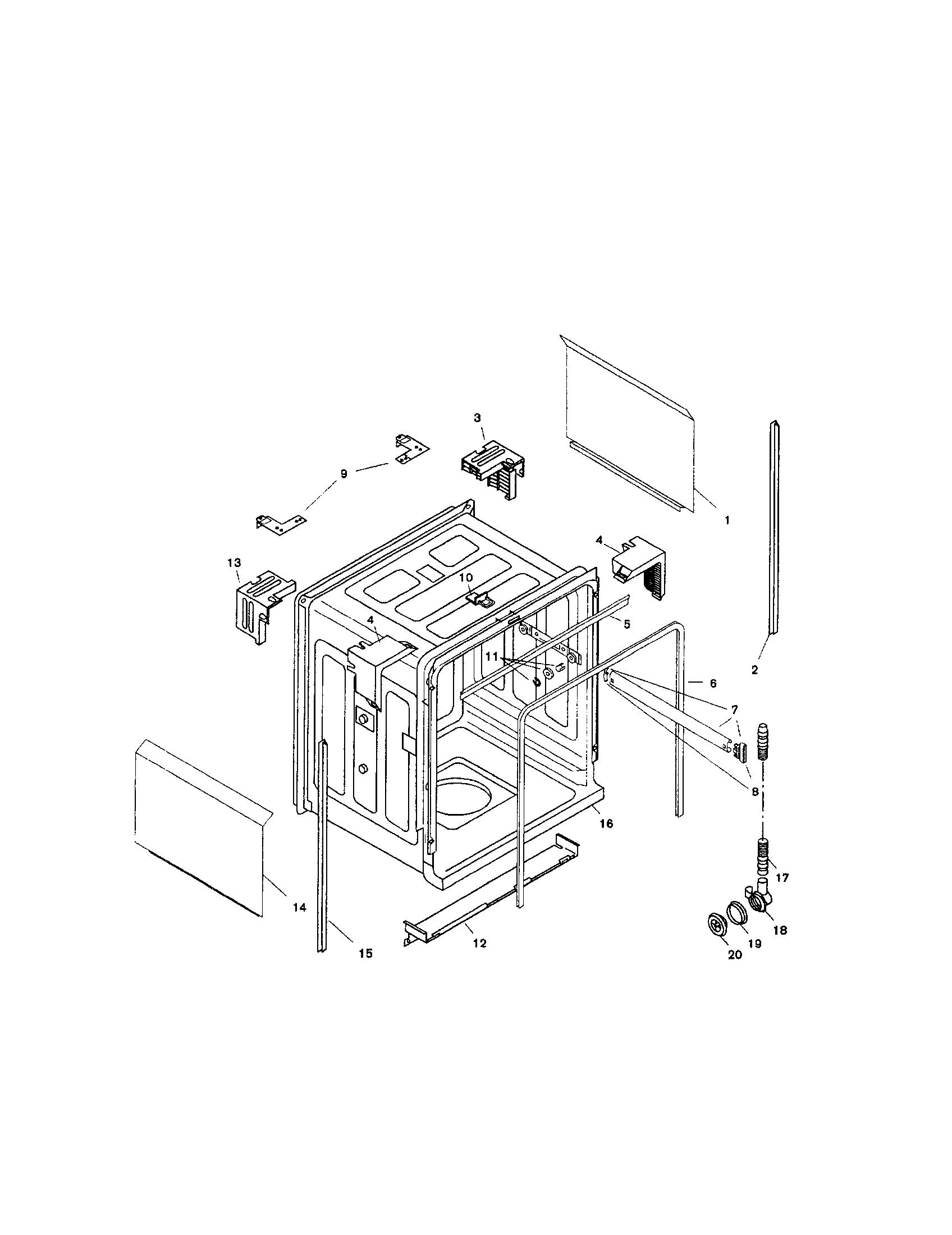 Tank assembly