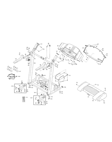 Console base/motor hood