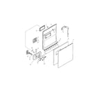 Bosch SHU3036UC/06 (FD 7908-8002) door assembly diagram