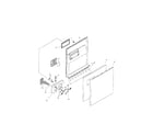 Bosch SHU4302UC/12 (FD 8003) door assembly diagram