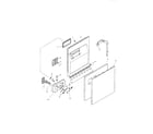Bosch SHU4306UC/06 (FD 7705-7912) door assembly diagram