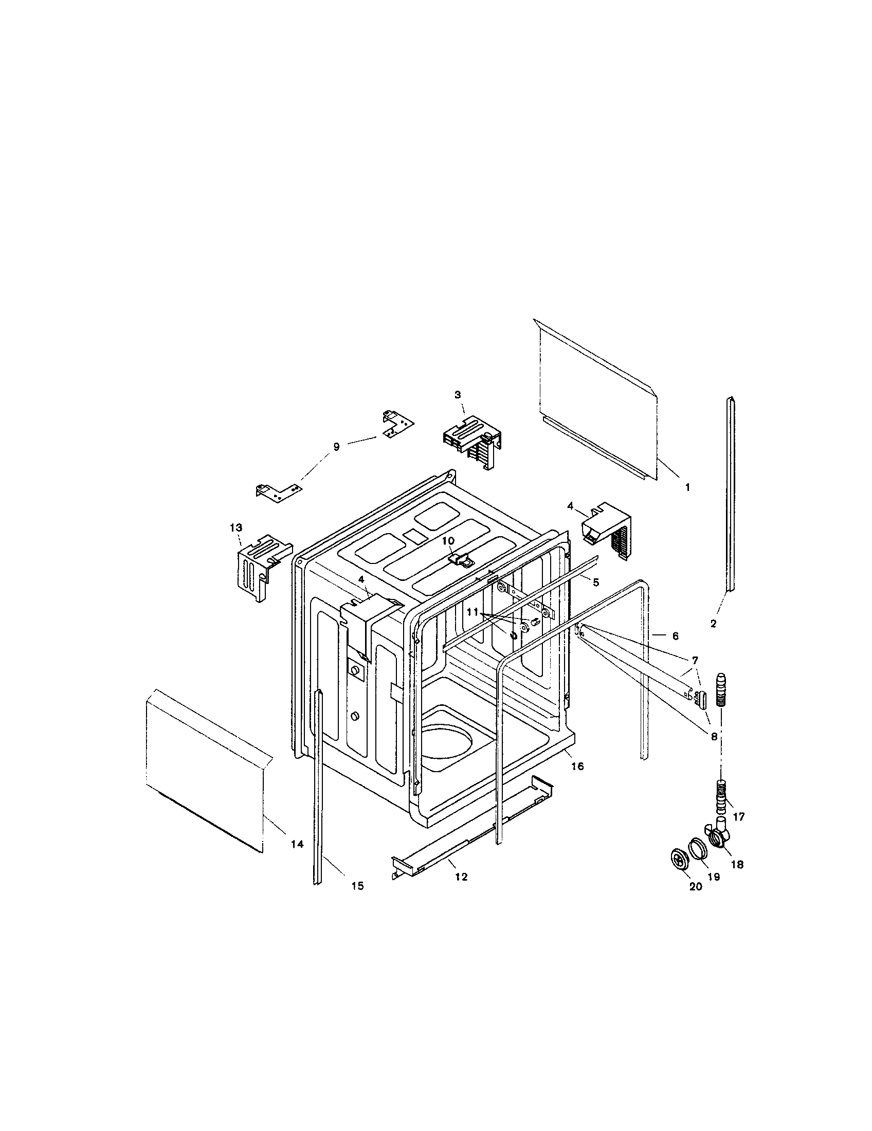 Tank assembly