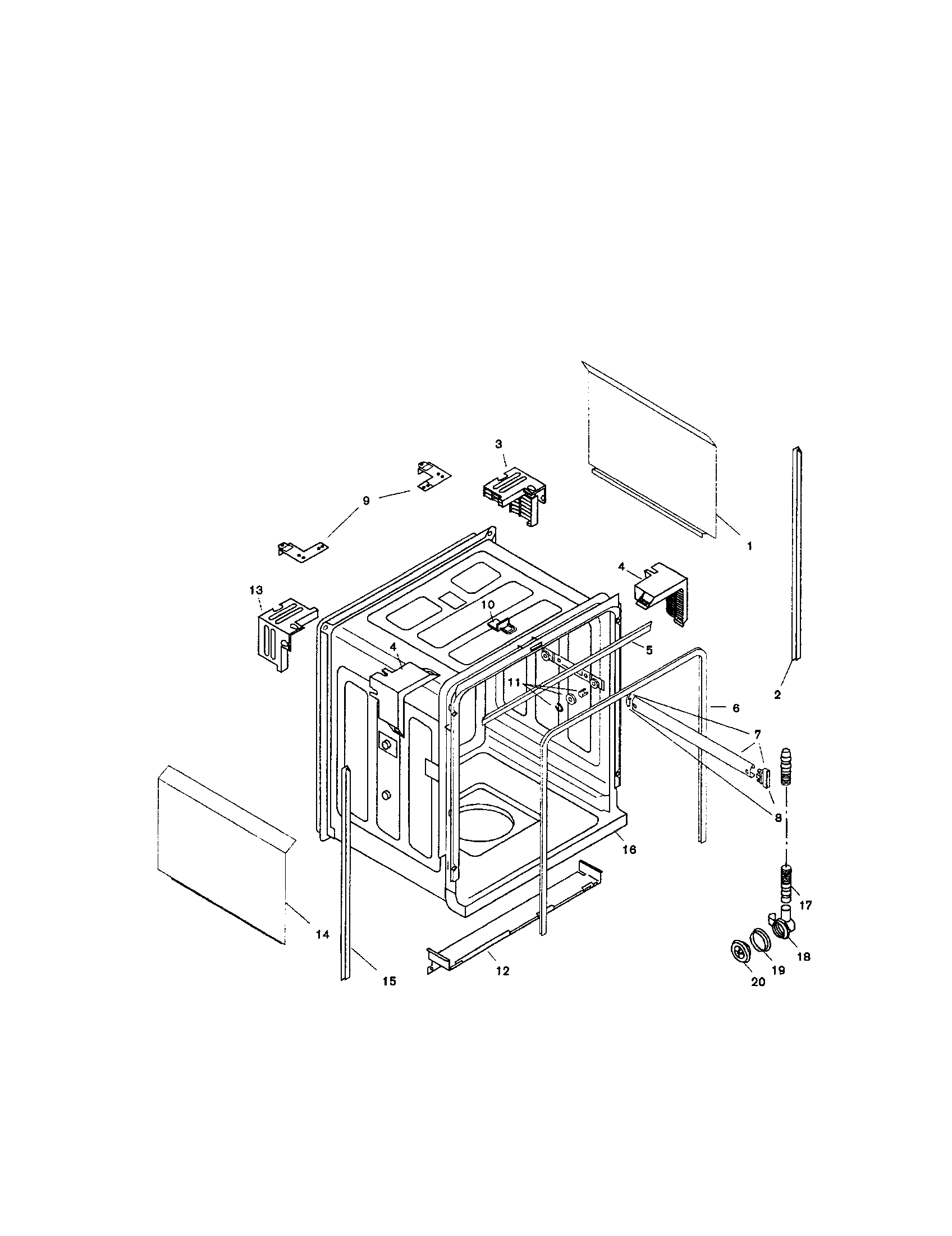 Tank assembly