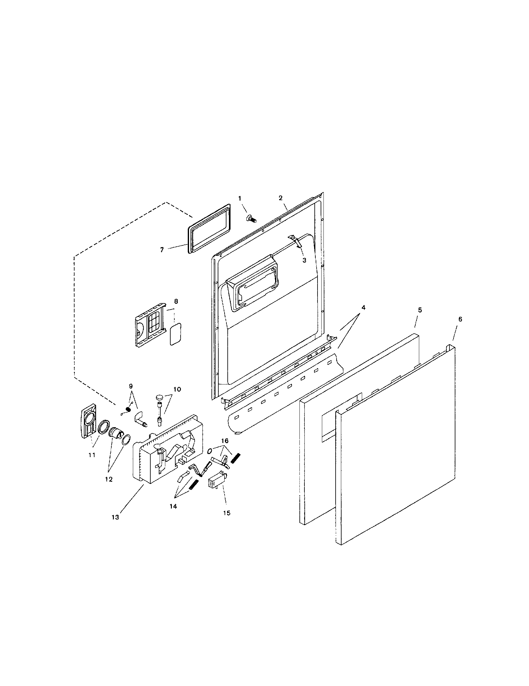 Door assembly