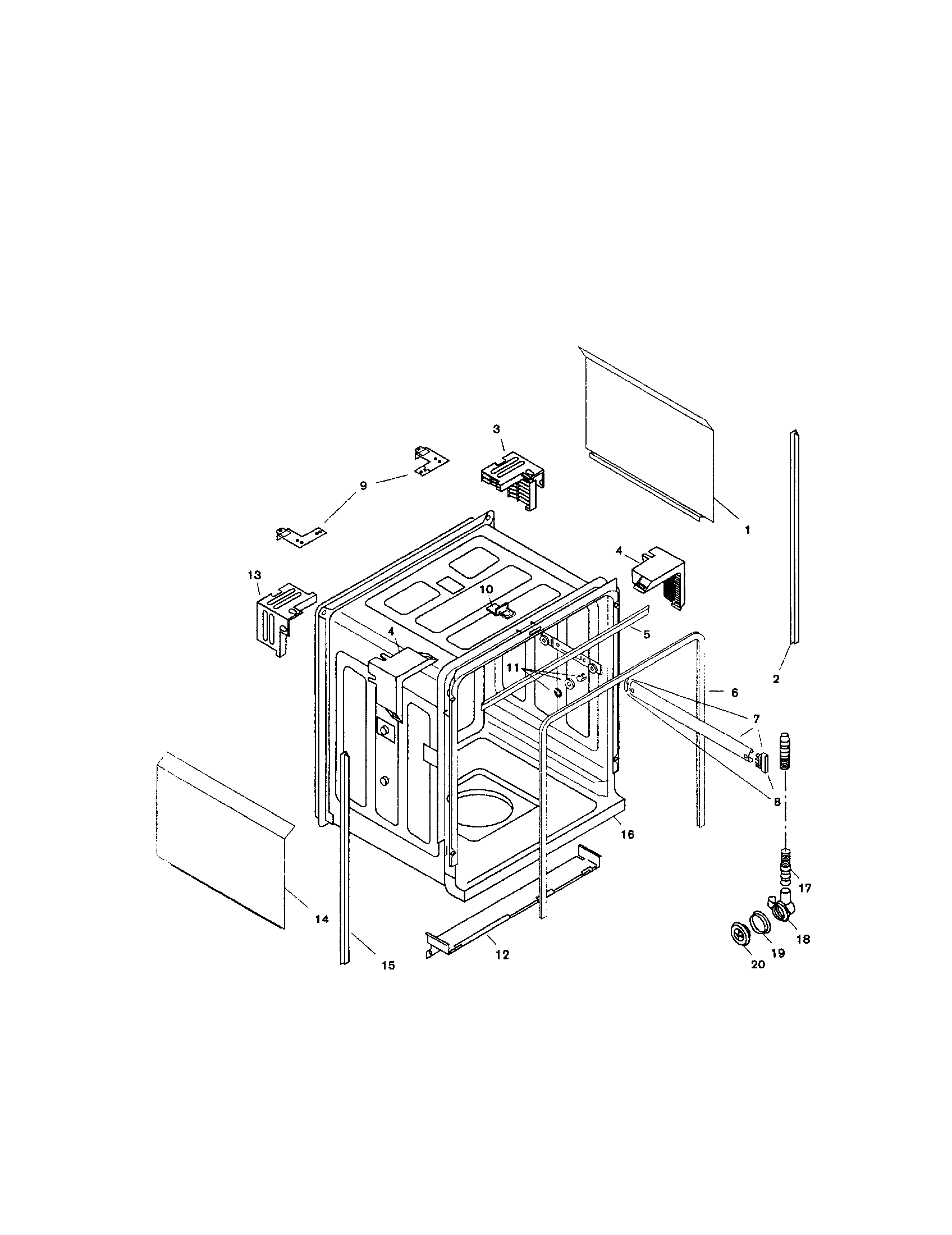 Tank assembly