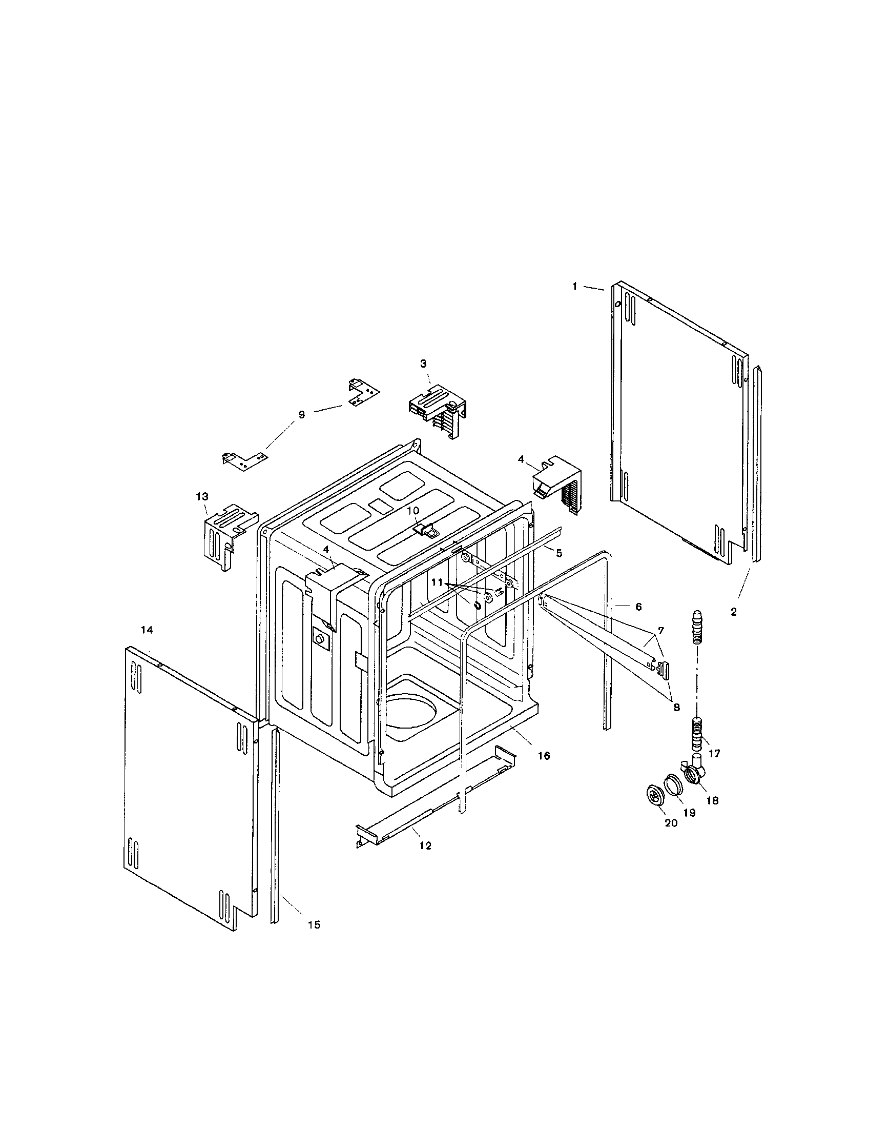 Tank assembly