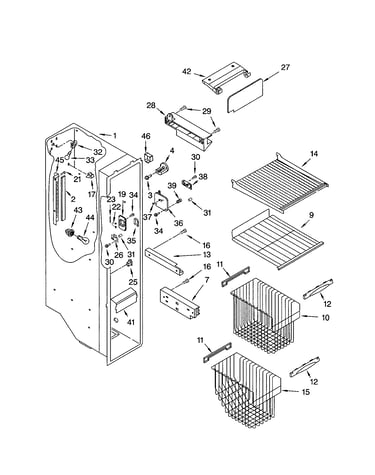 Freezer liner
