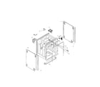 Bosch SHU4316UC/06 tank assembly diagram