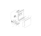 Bosch SHU4316UC/12 door assembly diagram