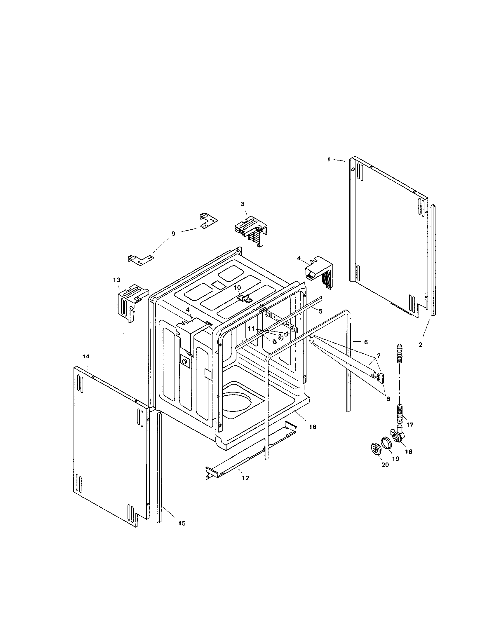 Tank assembly