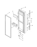 Refrigerator door