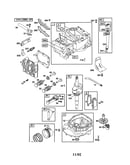 Cylinder/crankshaft