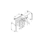 Bosch SHU5304UC/11 (FD 8001-8003) tank assembly diagram