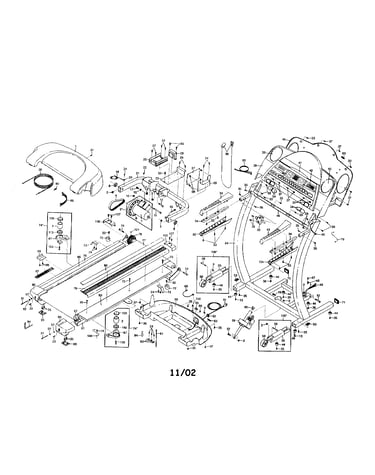 Frame/motor-hood/console