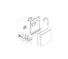 Bosch SHU3032UC/06 (FD 7908-8002) door assembly diagram