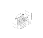 Bosch SHU3032UC/06 (FD 7908-8002) tank assembly diagram