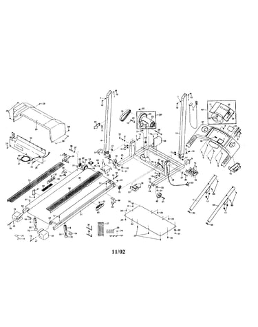 Belts, motor and walking/console