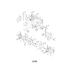 Agri-Fab 45-01663 lawn aerator diagram