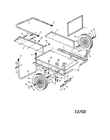 7 cu. ft. farm/yard cart