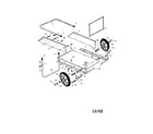 Agri-Fab 45-01762 7 cu. ft. farm/yard cart diagram