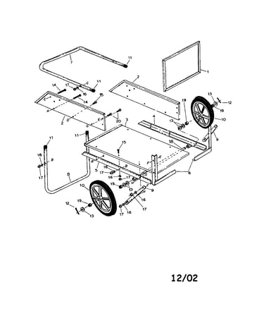 7 cu. ft. farm/yard cart