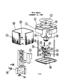 Cabinet/cooling-heating parts