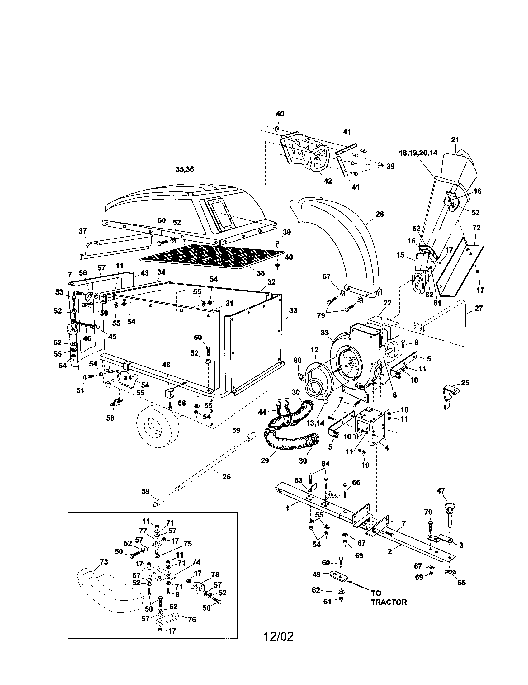 PANELS/TOP/HOSE/ENGINE