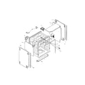 Bosch SHU5312UC/06 tank assembly diagram