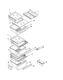 Refrigerator shelves