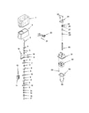 Motor and ice container