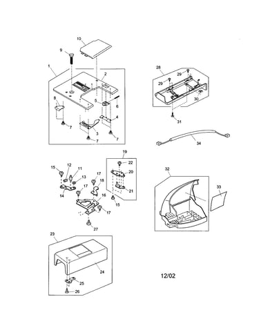 Needle plate unit/hook cover plate