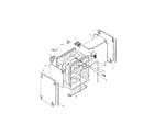 Bosch SHU5314UC/06 tank assembly diagram