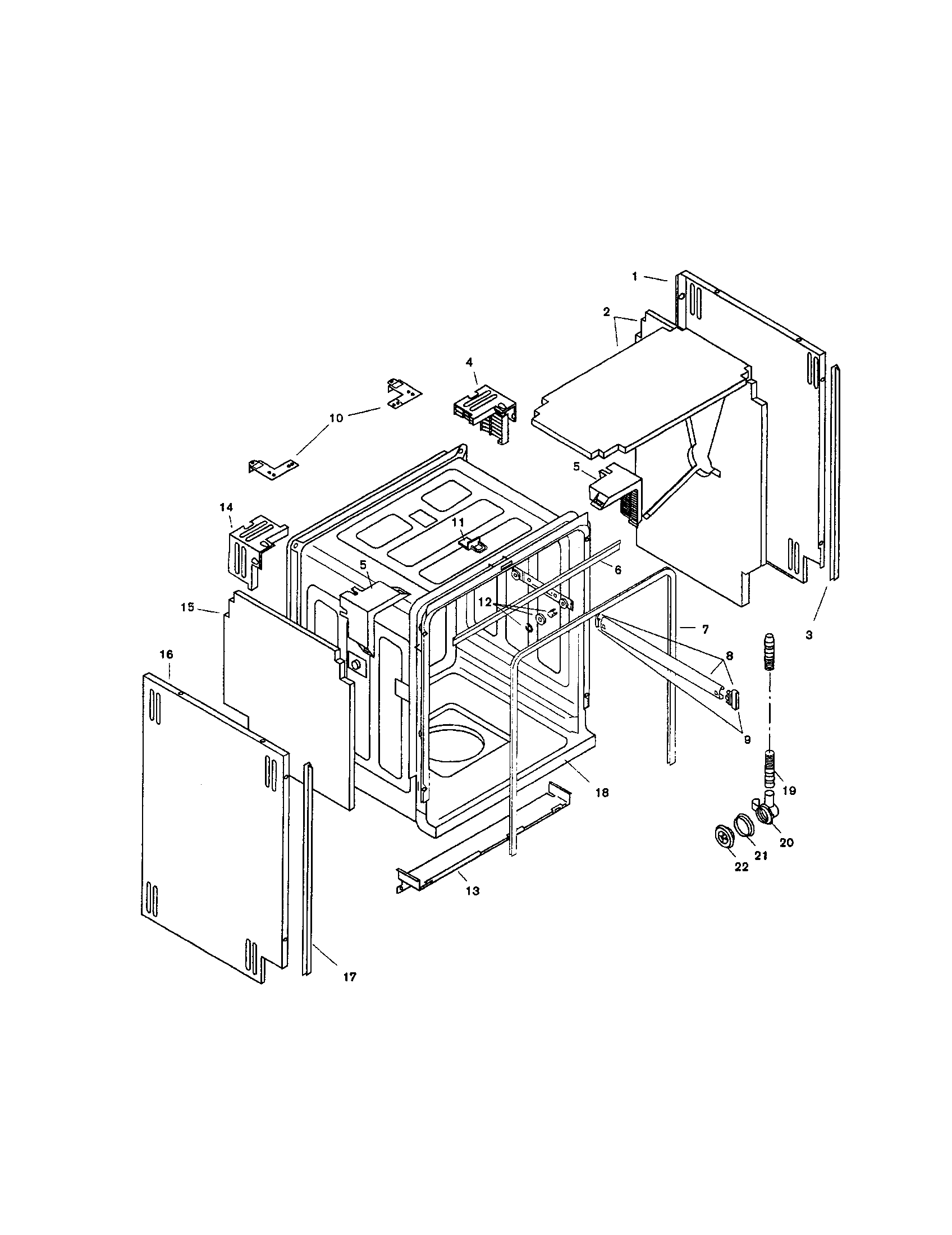 Tank assembly