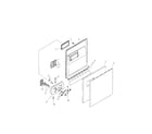 Bosch SHU5314UC/12 door assembly diagram