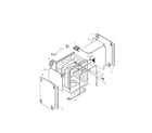 Bosch SHU5315UC/11 tank assembly diagram