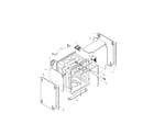 Bosch SHU5316UC/06 tank assembly diagram