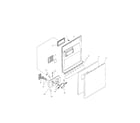 Bosch SHU5316UC/12 door assembly diagram