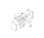 Bosch SHU5316UC/12 tank assembly diagram