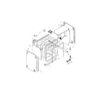 Bosch SHU5317UC/12 tank assembly diagram