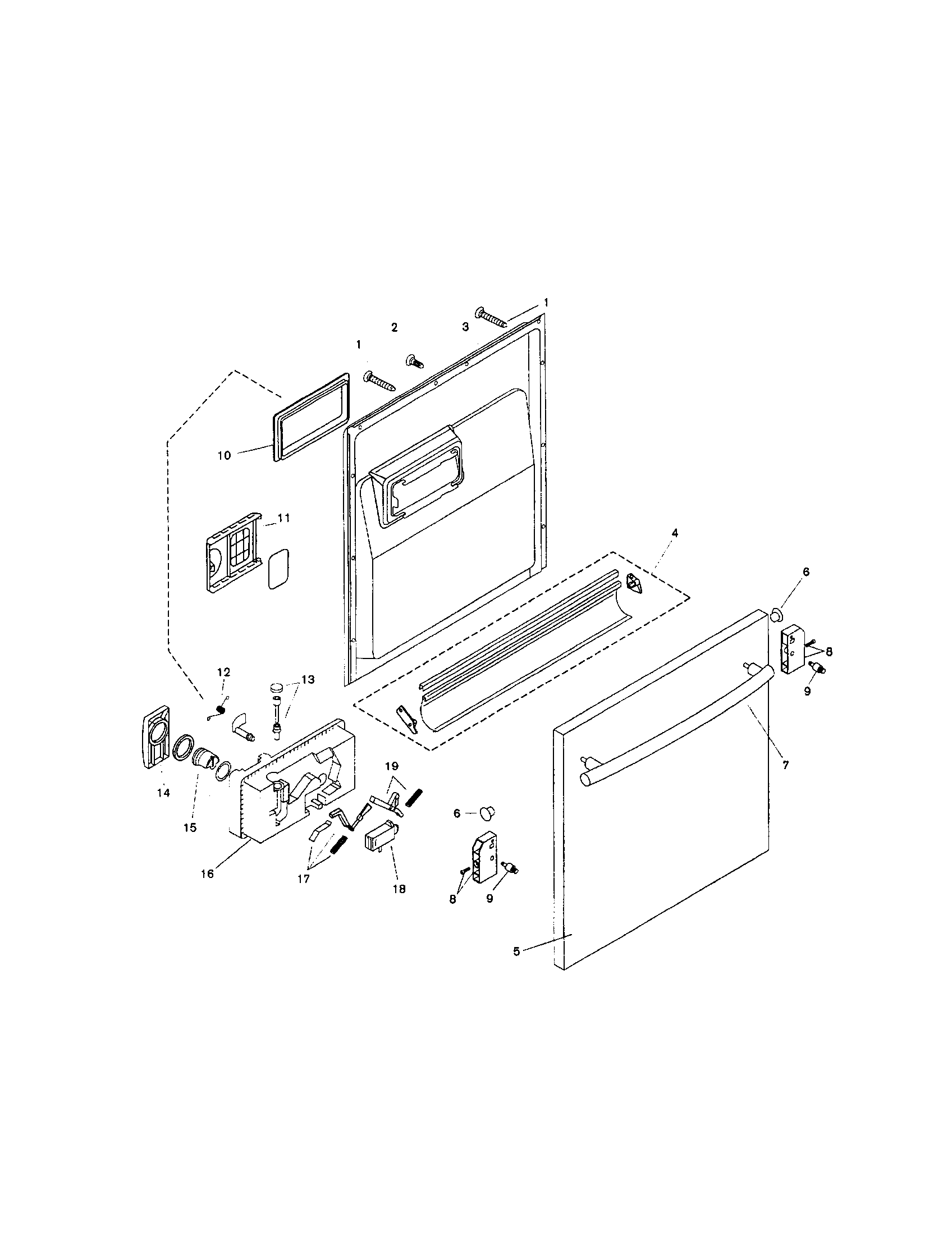 Door assembly