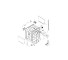 Bosch SHU8805UC/12 (FD 8105) tank assembly diagram
