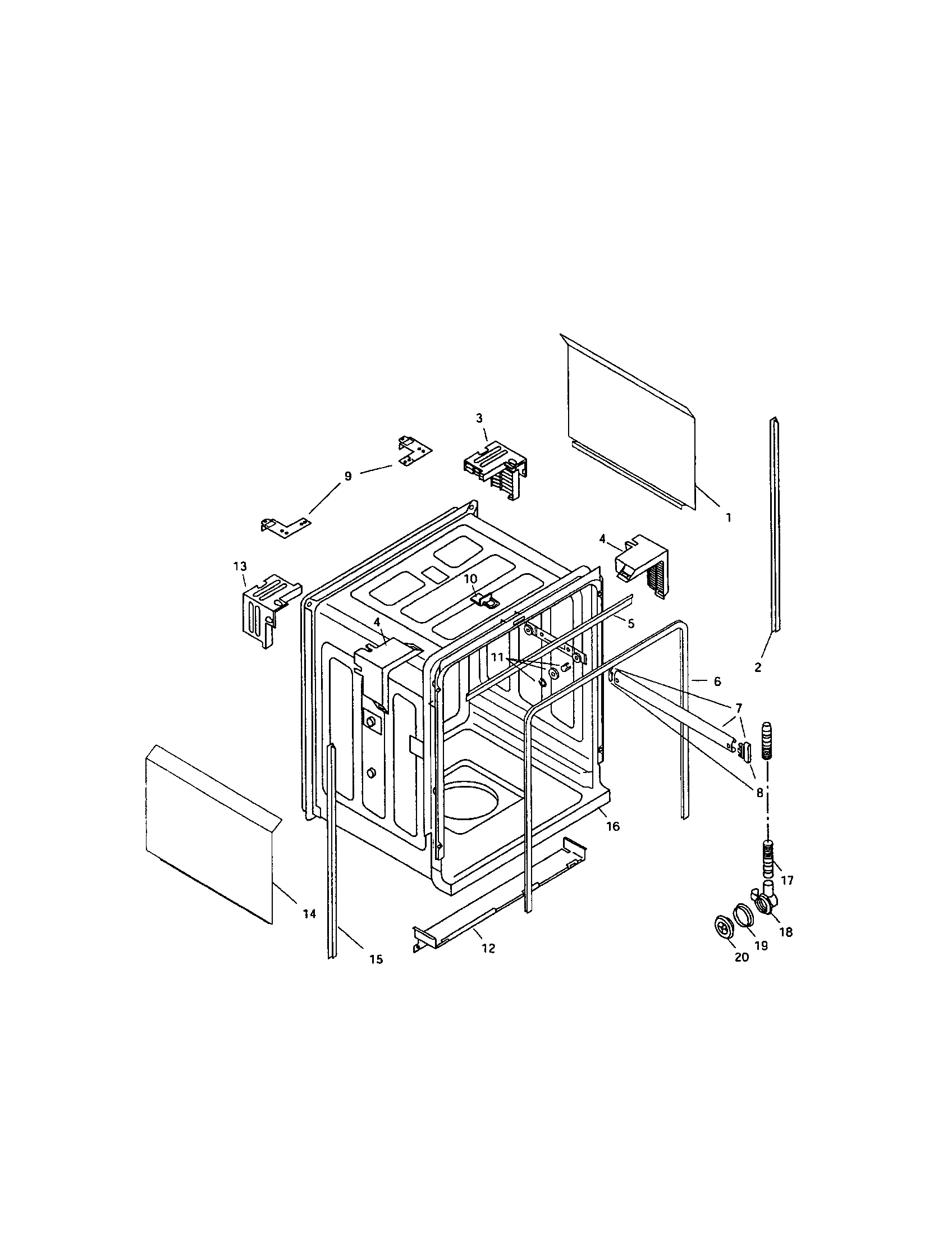 Tank assembly