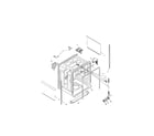 Bosch SHU8806UC/12 (FD 8105) tank assembly diagram